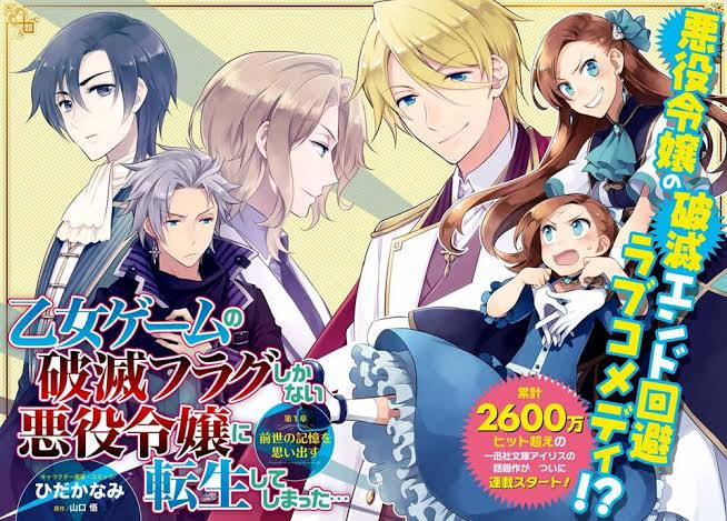 Otome Game no Hametsu Flag shika Nai Akuyaku Reijou ni Tensei shiteshimatta